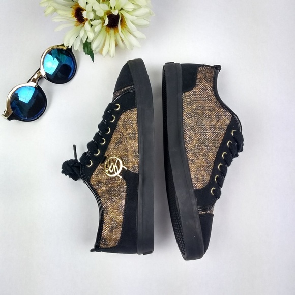 Guess Shoes - {Guess} NWOT Low Top Suede Cheetah Print Sneakers